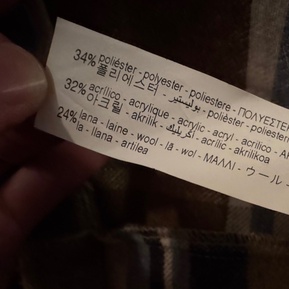 Zara Wool Blend Flannel Soft Small - Picture 4 of 6